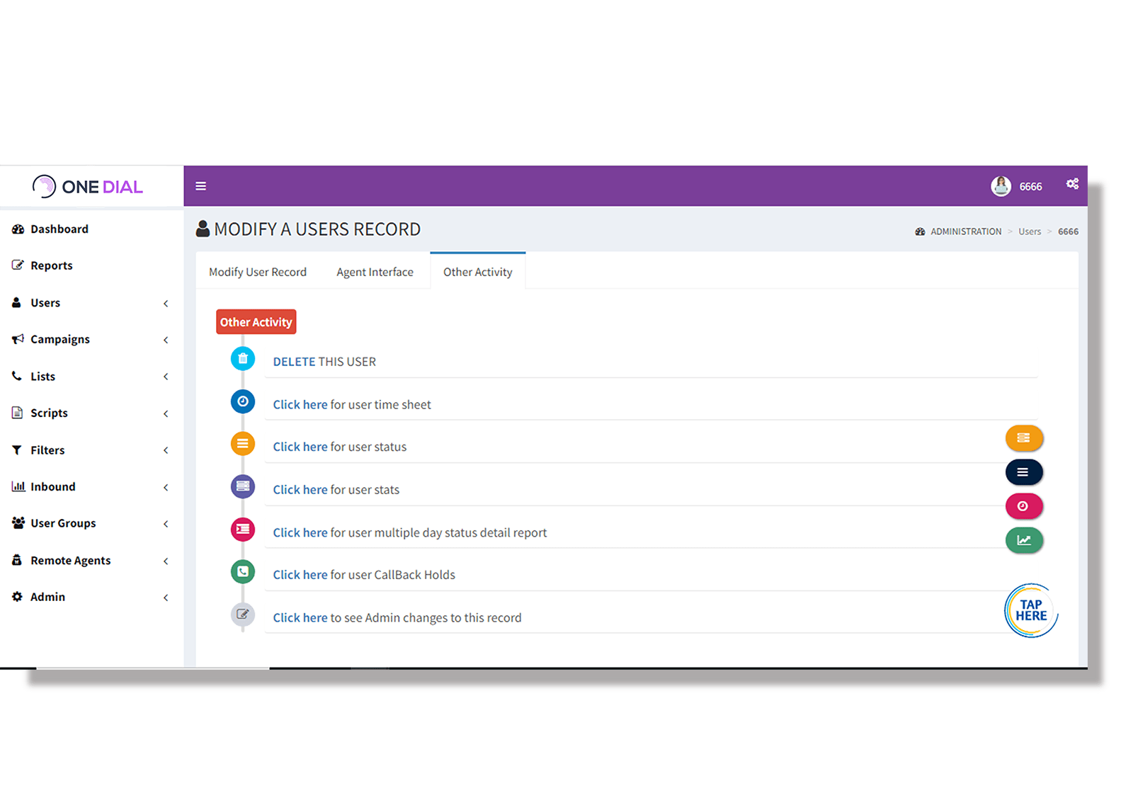 Dialer-Modify-User-Details