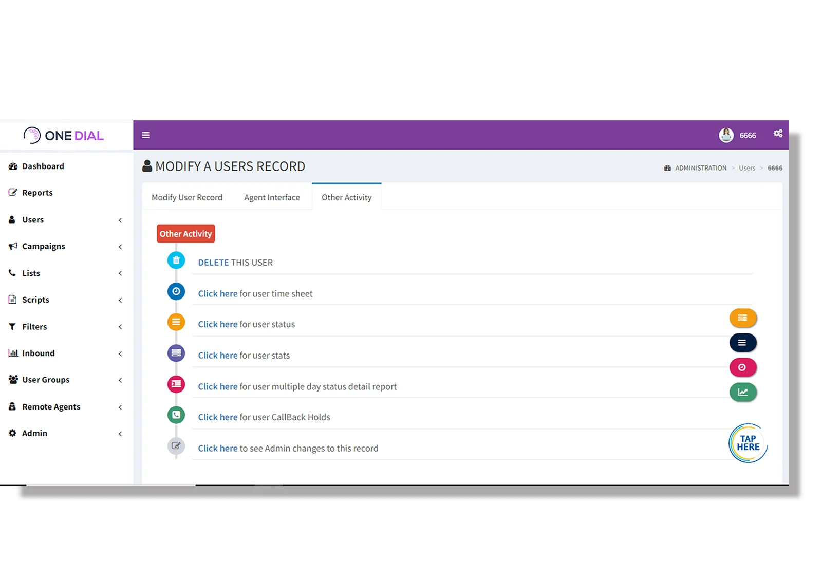 Dialer-Modify-User-Details