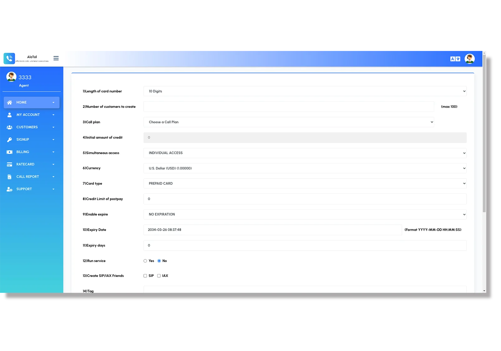 Generate-customer