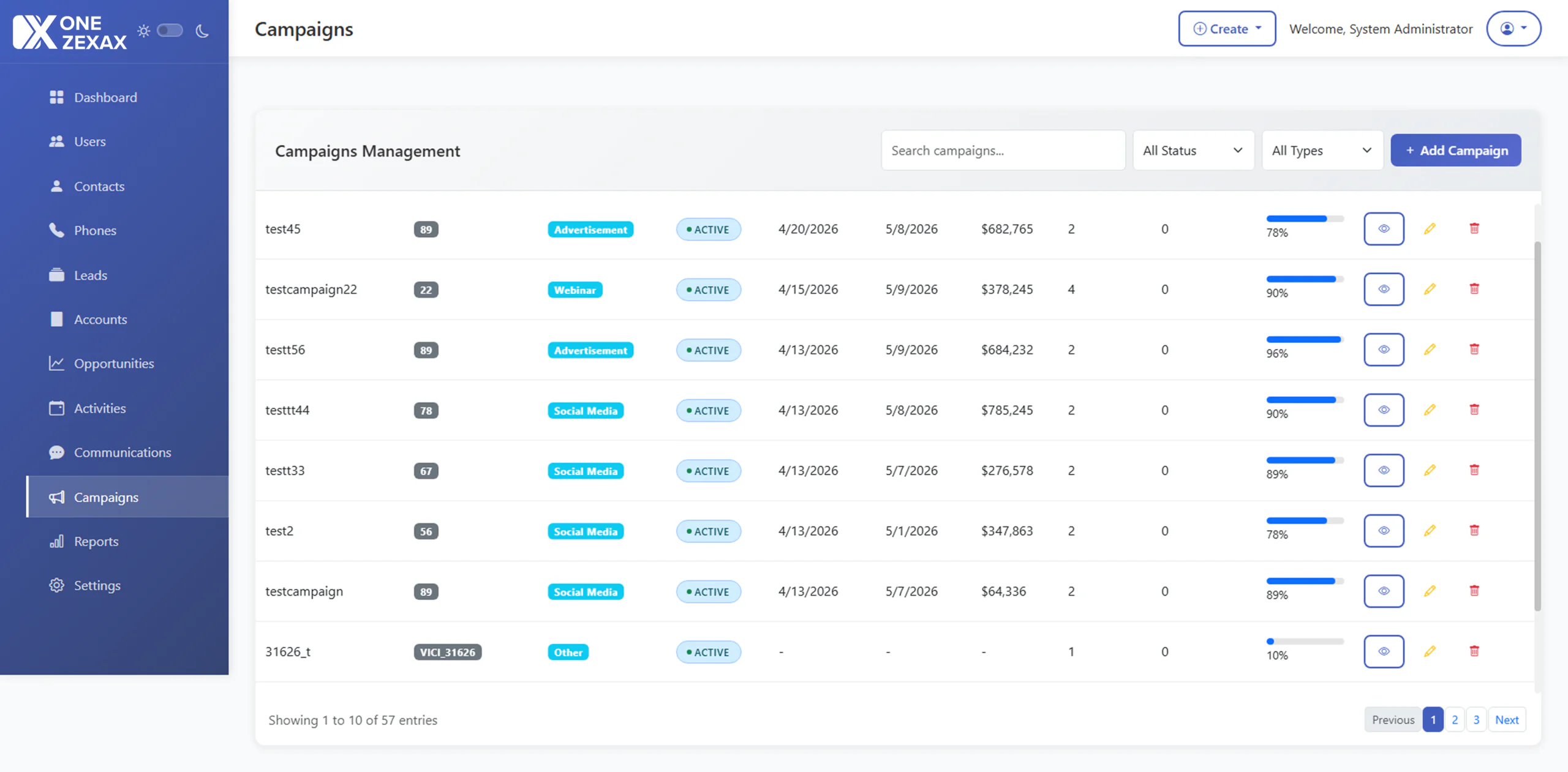 Custom CRM Campaigns Management 3