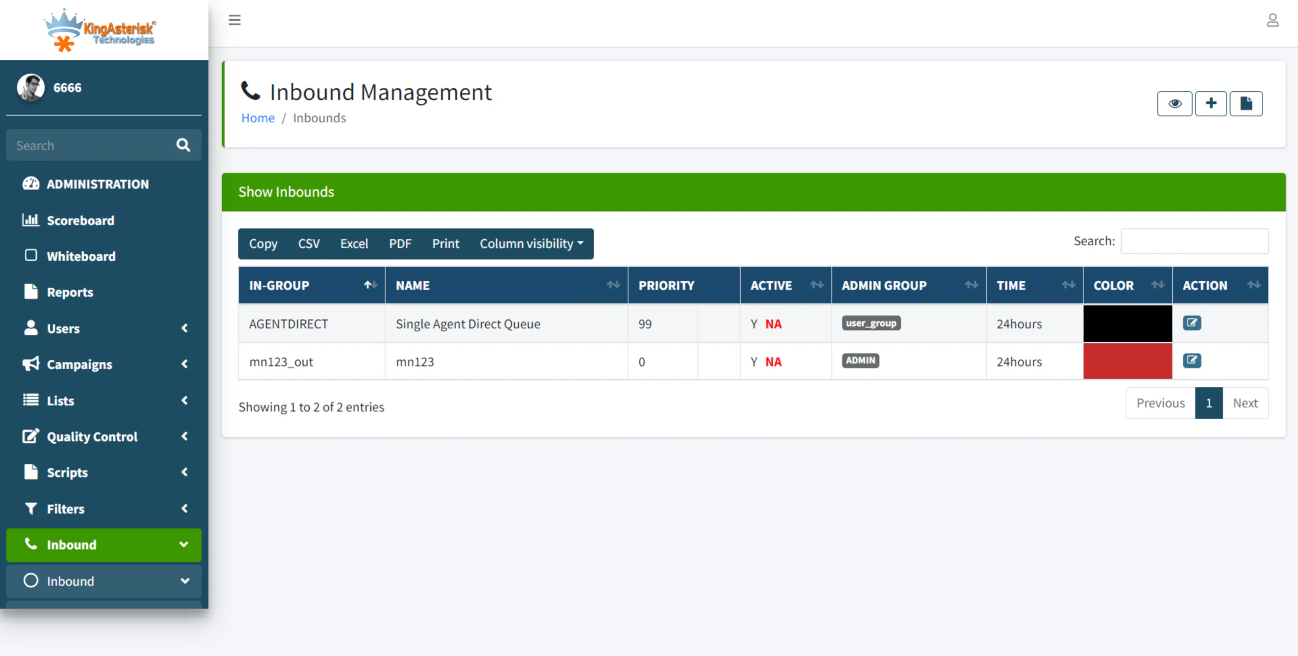 Inbound Management